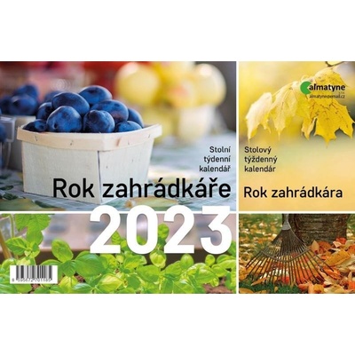 Rok zahrádkáře stolní týdenní 214 x 140 mm 2023