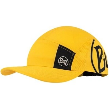 BUFF 5 Panel Cap logo yellow