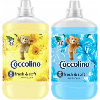 Coccolino Creations Happy Yellow & Blue Splash aviváž mix 2 x 1,7 l