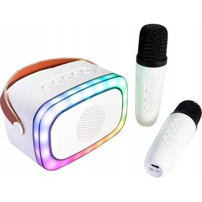 Party KARAKID20 Mini Bluetooth reproduktor se 2 bezdrátovými mikrofony