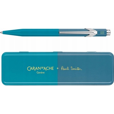 Caran d'Ache 849 Paul Smith cyan steel