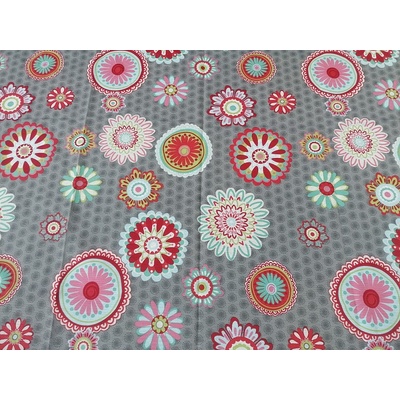 Dekorační závěs Mandala květ -130x245 cm 130x245 cm