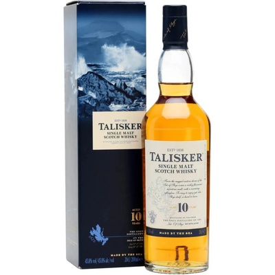 Talisker 10y 45,8% 0,7 l (čistá fľaša)