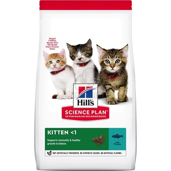 Hill's Hills Science Plan Kitten с риба тон Подрастващи котенца до 1година, бременни или кърмещи котки 1.5kg