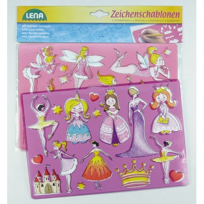 Lena Kresliace šablóny Princezny a baletky
