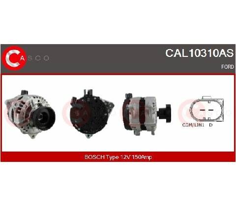 ALTERNATOR 12V 150A