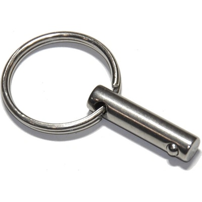 Kolík pojistný s kroužkem typ A, nerez A4, 8mm