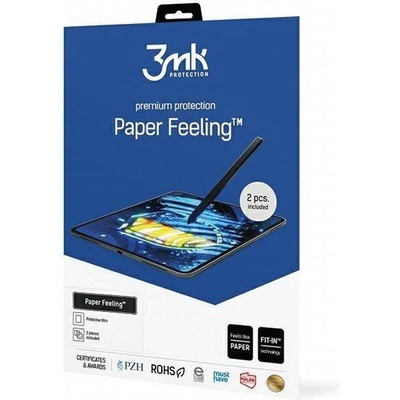 3mk Protection Paperfeeling Screen Protector - 2 броя матирани защитни покрития за MacBook Air 13 (2018-2020), MacBook Air 13 M1 (2020), MacBook Pro 13 M2 (2022)