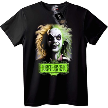 NOONEBRAND Тениска Beetlejuice 2024 - 2XL, Black