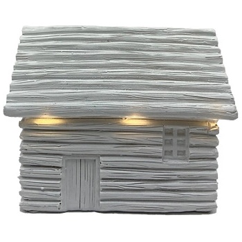 Prodex Biely LED domček 14 x 10 cm Prodex A00545