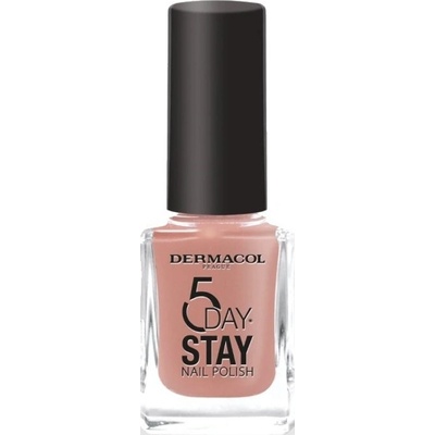 Dermacol 5 Day Stay dlouhotrvající lak na nechty 50 Antique Rose 11 ml