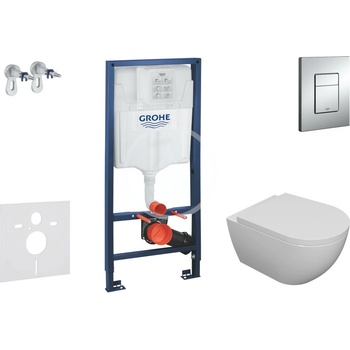 GROHE Rapid SL s tlačidlom Skate Cosmopolitan SANI11BA1100-GR