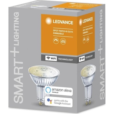 Ledvance Chytrá LED žárovka SMART+ WIFI, GU10, PAR16, 5W, 350lm, 2700K, teplá bílá SMART+ WIFI
