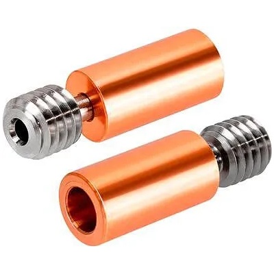 Топлинен прекъсвач 22mm M6-M7 плосък изцяло метален от титан и червена мед, 1.75mm, E3D Chimera, CR10, Ender 3