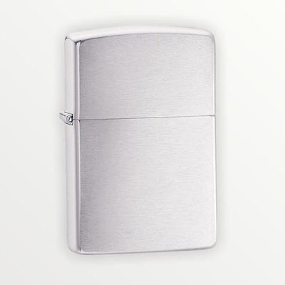 Zippo Originální benzínový Brushed Chrome 21006