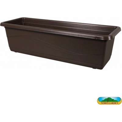 Nohel Garden Truhlík GLORIA plastový hnědý 60 cm