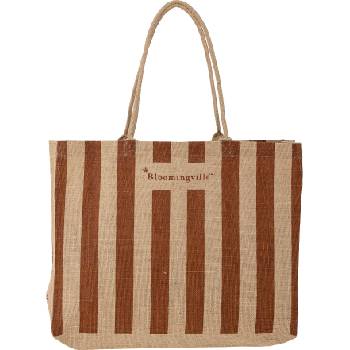 Bloomingville Чанта за пазаруване Bergamo юта махагон (82051605)