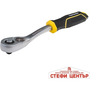 Topmaster Professional Тресчотка извита 1/4" 90з. cr-v tmp (330547)