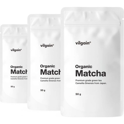 Vilgain Japonská matcha BIO 3 x 50 g