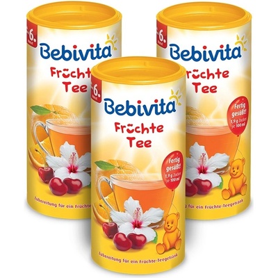Bebivita Jablečno meduňkový čaj instantní 3 x 200 g