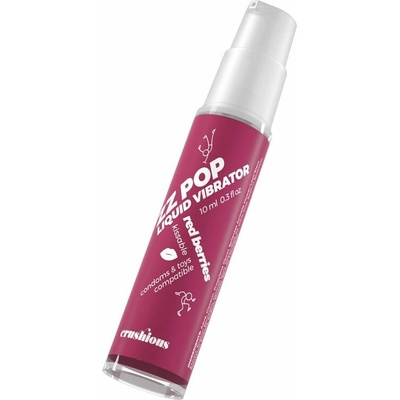 Crushious ZZ POP LIQUID VIBRATOR RED BERRIES AROMA 10 ml