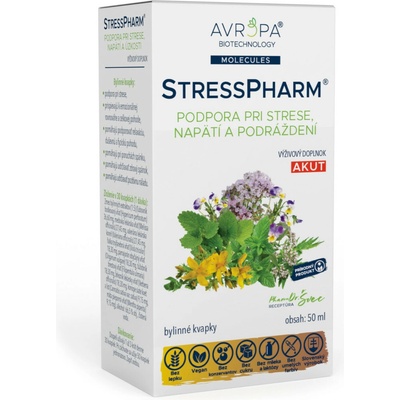 Avropa StressPharm bylinné kapky 50 ml