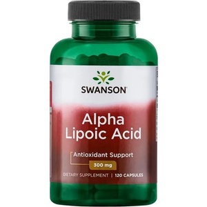 Swanson Alpha Lipoic Acid, 300 mg, 120 капсули, Swanson (SWU190)