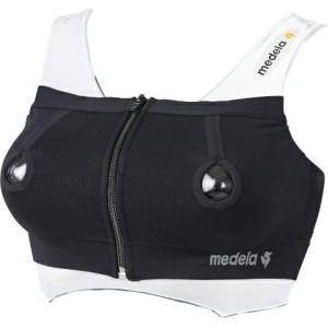Medela Бюстие за лесно изцеждане Medela - Размер M, Черно (101038607)