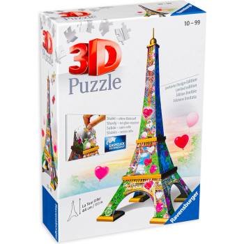 Ravensburger 3D Пъзел Ravensburger от 216 части - Айфеловата кула (11183)