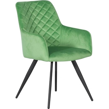 Image 1 of Carmen Трапезен стол Carmen Eton, до 100кг, дамаска, метална база, светлозелен (3532018_6)