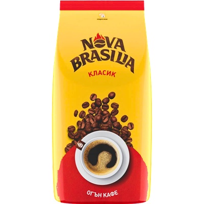 Nova Brasilia Кафе на зърна Nova Brasilia-Нова Бразилия, 0.900кг