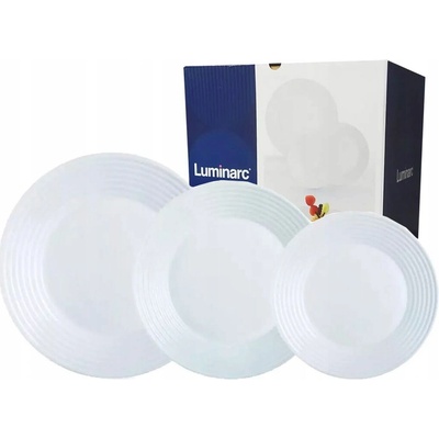 Luminarc WHITE HARENA Jedálenská súprava 18 ks