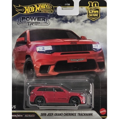 Mattel Hot Wheels Premium Power Trip 2019 Jeep Grand Cherokee Trackhawk