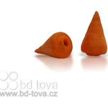 BD-Tova Nosy vatové oranžové 7 x 13 mm 20 ks