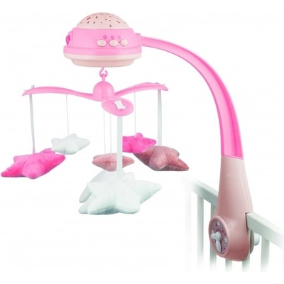 Canpol Babies Kolotoč plyšový s projektorem růžová – Zbozi.Blesk.cz