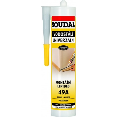 SOUDAL 49A univerzálne montážne lepidlo 300ml