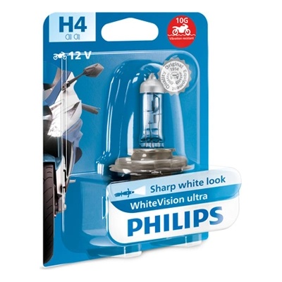 Philips Крушка, фар за дълги светлини PHILIPS H4, 12V, 60/55W, 4200K, 1650/1000lm, 1 бр