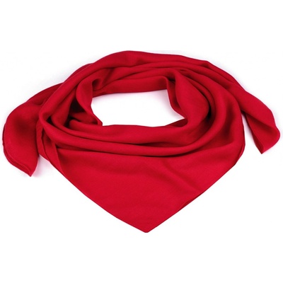 šátek jednobarevný 4 červená – Zboží Mobilmania