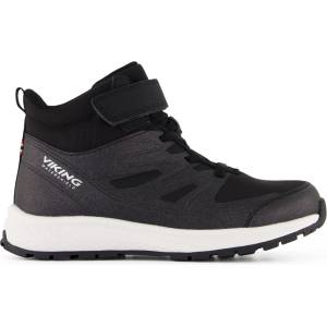 Viking Детски ежедневни обувки Viking Kid's Equip Mid WP 1V Sneakers - Black - размер 35 (EU) (702-3418-0116)