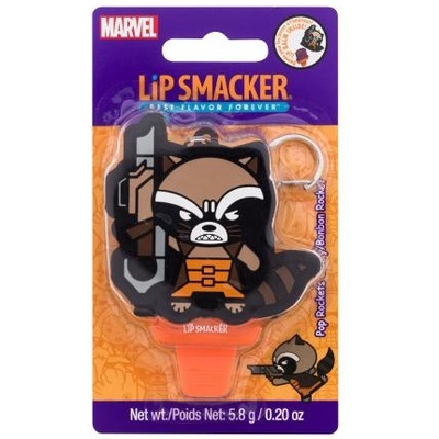 Marvel Guardians of the Galaxy Rocket Keychain Lip Balm Pop Rockets Candy балсам за устни на ключодържател с аромат на бонбони 5.8 g