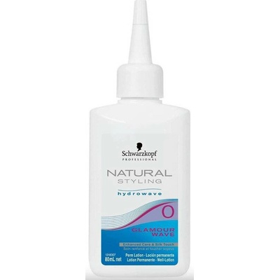 Schwarzkopf Nat.Styling Glamour 0 Těžce Tvarovatelné Zdravé vlasy 80 ml