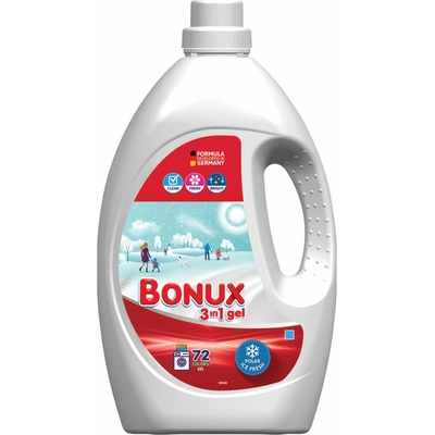 Bonux tekutý prací prostriedok White Polar ice fresh 72 PD
