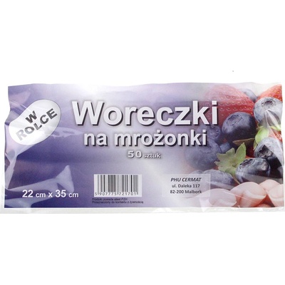 Vrecká na ľad 50ks - 25 x 35cm