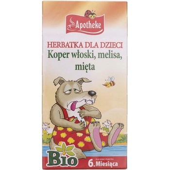 Apotheke Bio bylinný na dobré trávenie 20 x 1,5 g