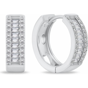 Brilio Silver náušnice EA475W