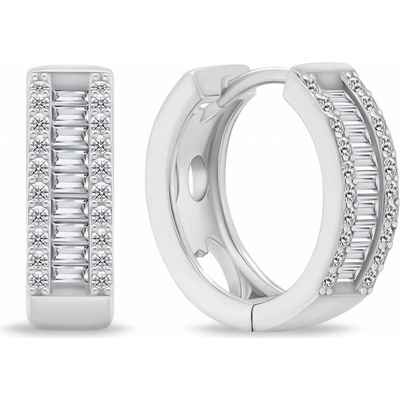 Brilio Silver náušnice EA475W