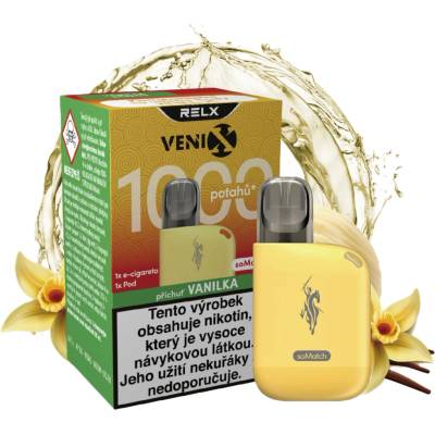 Venix RELX soMatch Starter 440 mAh Bright Yellow 1 ks