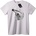 NOONEBRAND Тениска Астронавт Косач на Луна - 2XL, Black