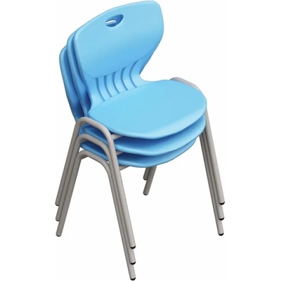 RFG Ученически стол RFG Maxima A, от V до VIII клас, 43 х 45 х 43 cm, до 120 kg, небесносин