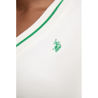 U. S. Polo Assn U. S. Polo Assn. суичър дамски с вискоза V Neck (WUP2282)